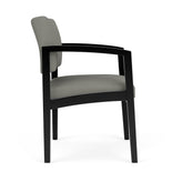 Lenox Wood Waiting Reception Guest Chair Wood Frame