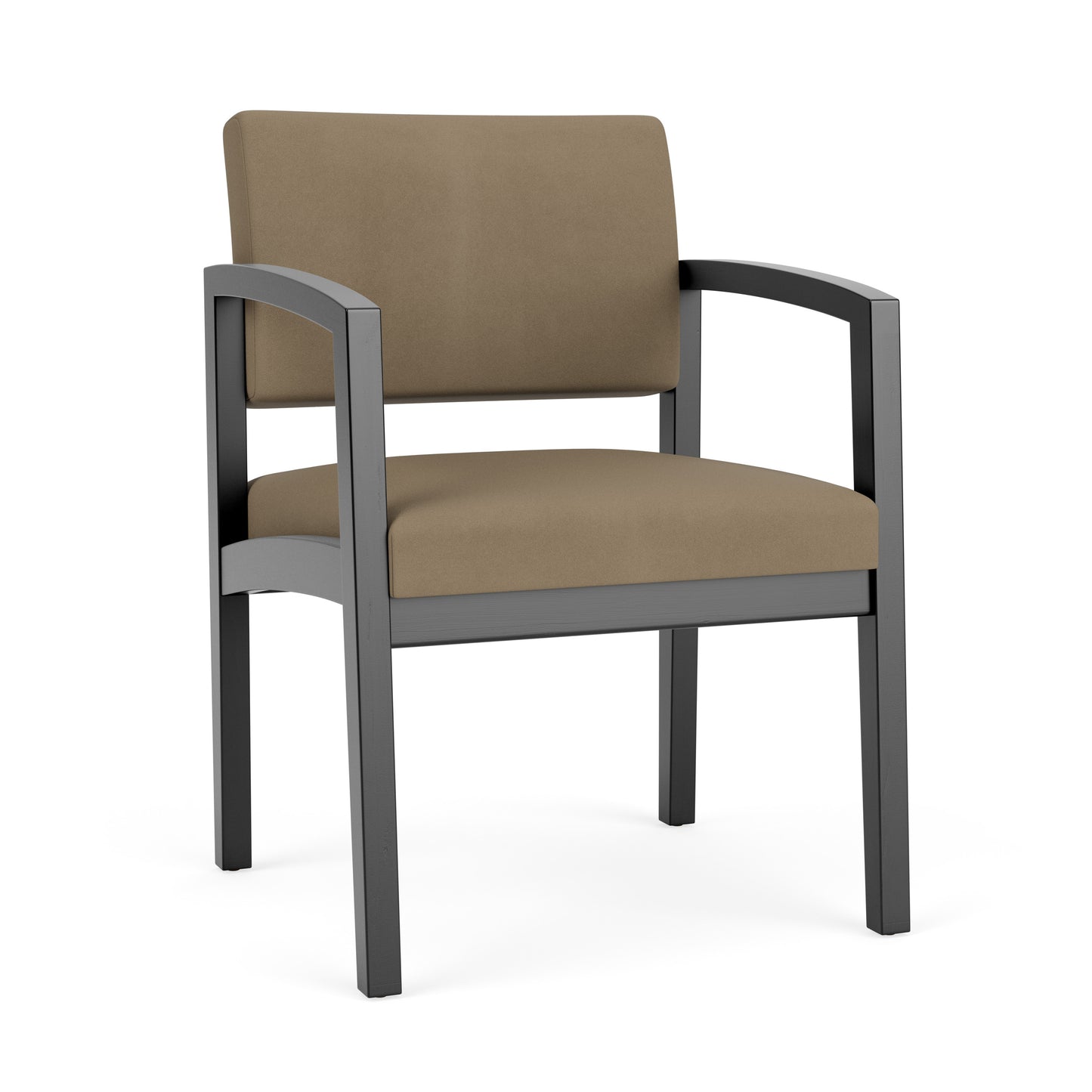 Lenox Wood Waiting Reception Guest Chair Wood Frame