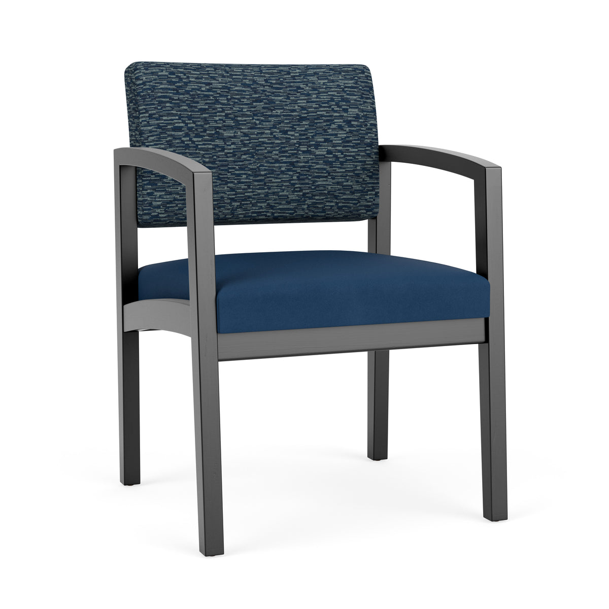 Lenox Wood Waiting Reception Guest Chair Wood Frame
