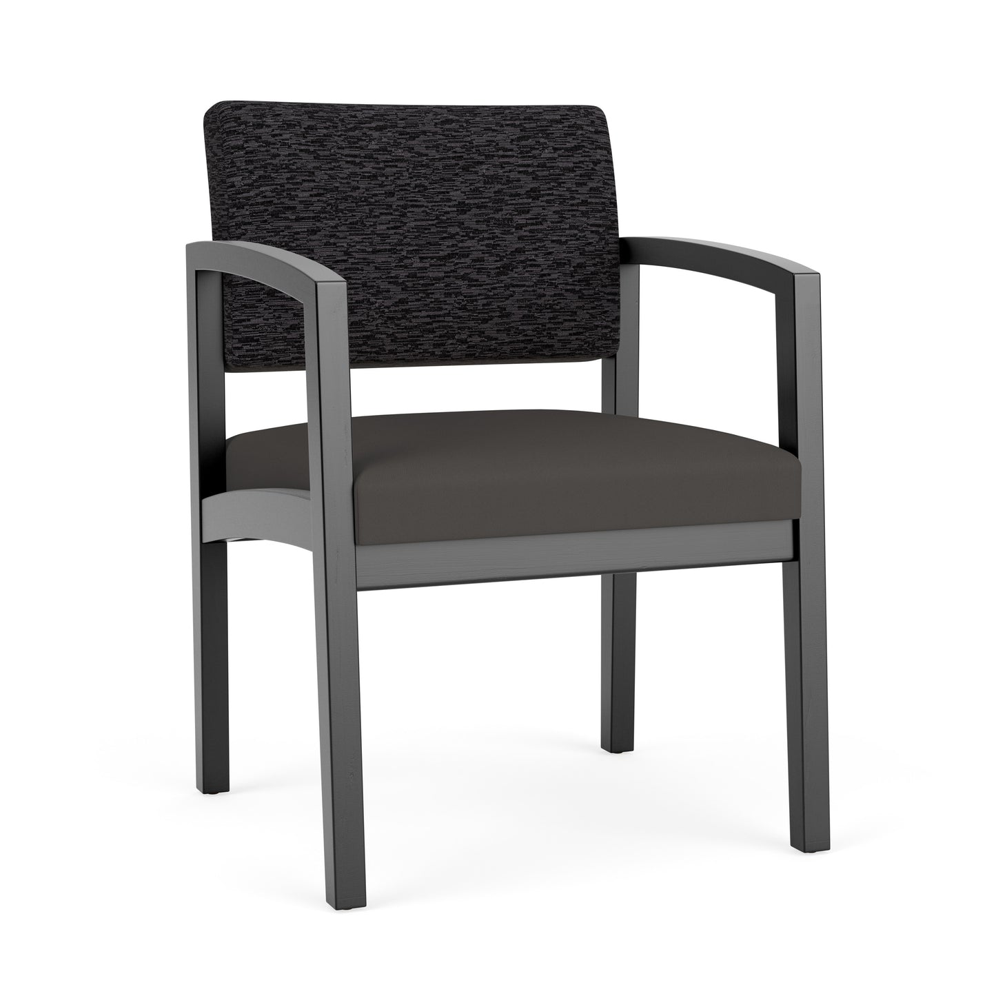 Lenox Wood Waiting Reception Guest Chair Wood Frame