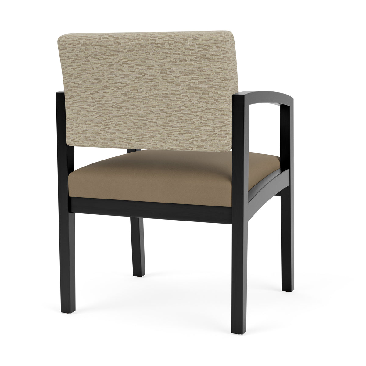Lenox Wood Waiting Reception Guest Chair Wood Frame