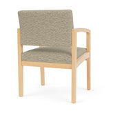Lenox Wood Waiting Reception Guest Chair Wood Frame