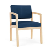 Lenox Wood Waiting Reception Guest Chair Wood Frame