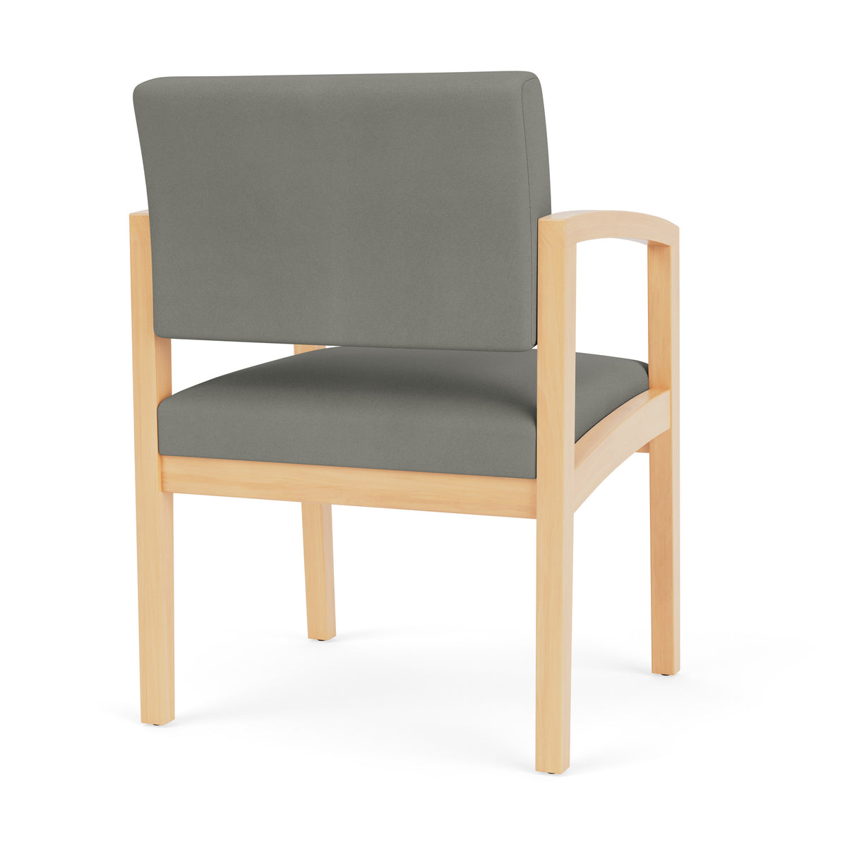 Lenox Wood Waiting Reception Guest Chair Wood Frame