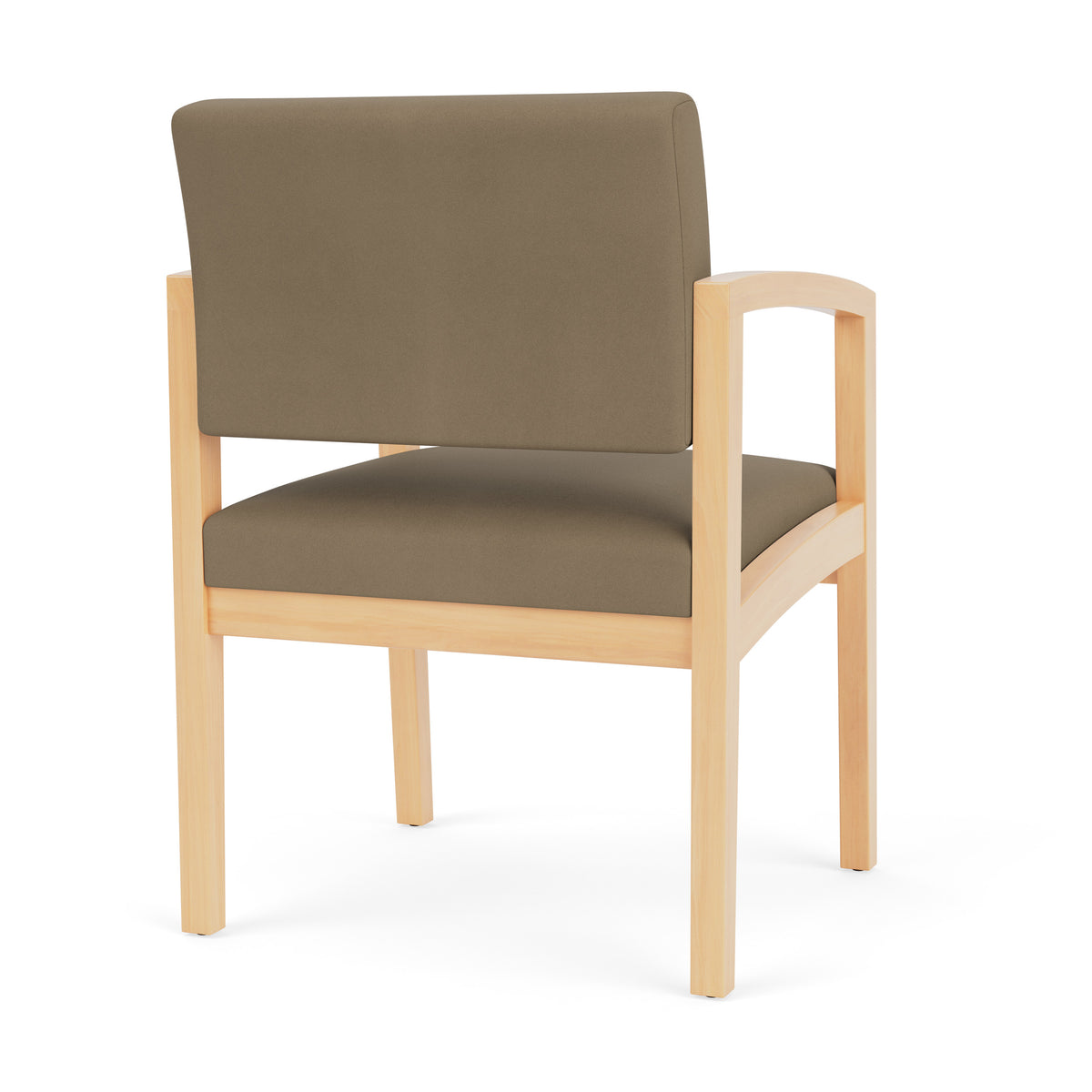 Lenox Wood Waiting Reception Guest Chair Wood Frame