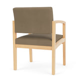 Lenox Wood Waiting Reception Guest Chair Wood Frame