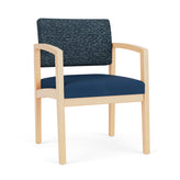 Lenox Wood Waiting Reception Guest Chair Wood Frame