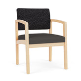 Lenox Wood Waiting Reception Guest Chair Wood Frame