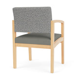 Lenox Wood Waiting Reception Guest Chair Wood Frame