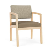 Lenox Wood Waiting Reception Guest Chair Wood Frame