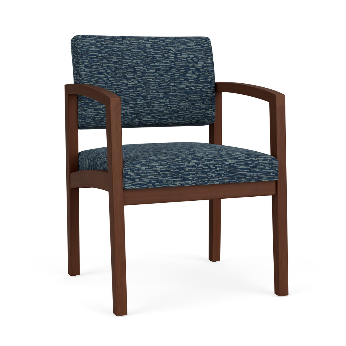 Lenox Wood Waiting Reception Guest Chair Wood Frame