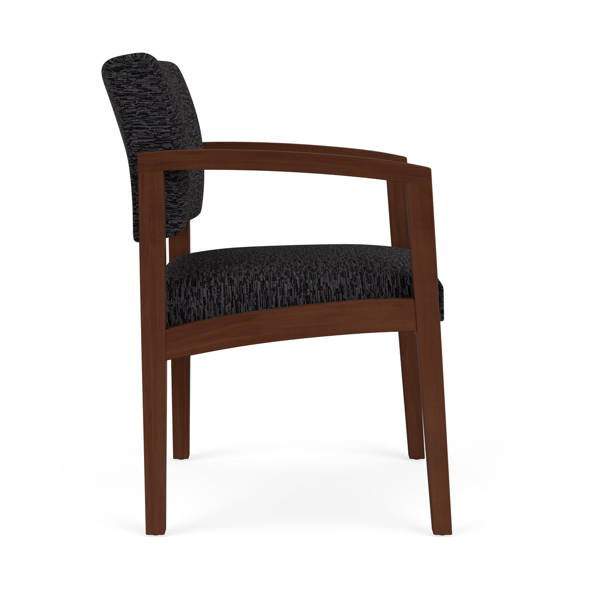 Lenox Wood Waiting Reception Guest Chair Wood Frame