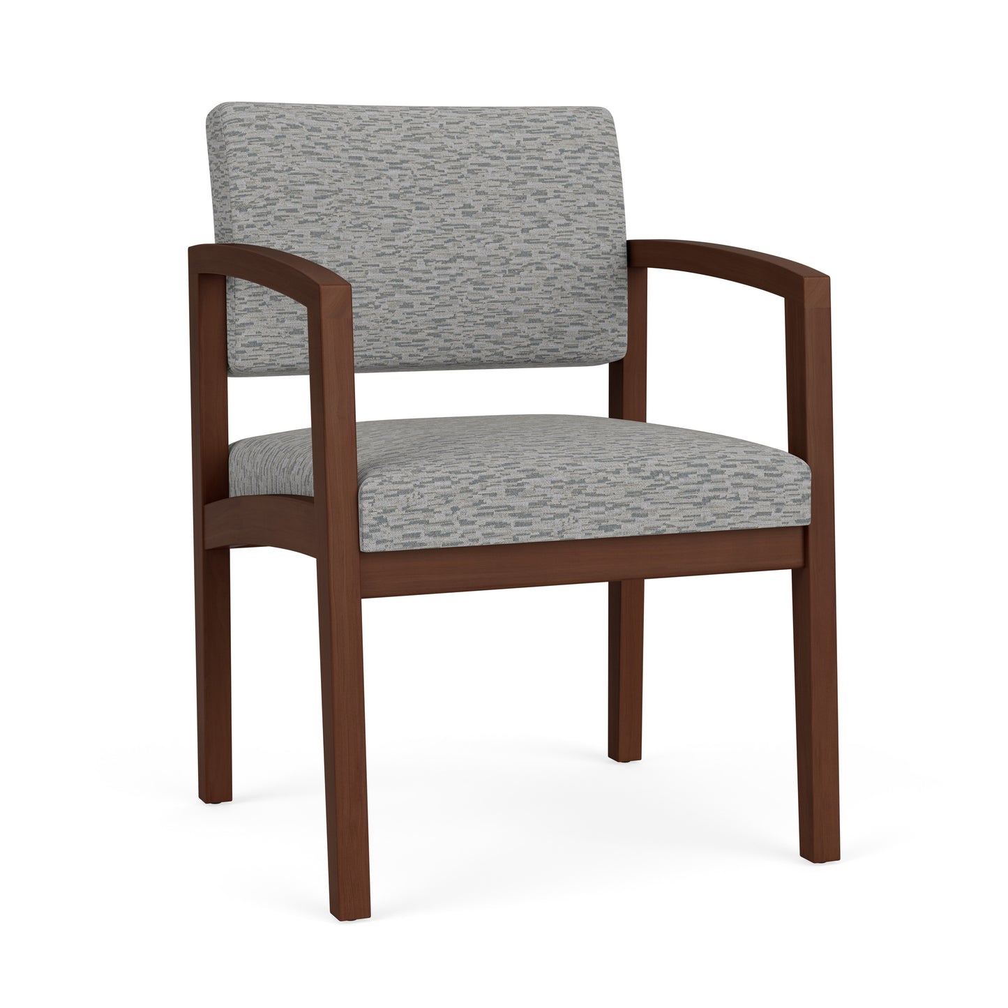 Lenox Wood Waiting Reception Guest Chair Wood Frame
