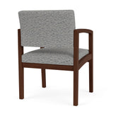 Lenox Wood Waiting Reception Guest Chair Wood Frame