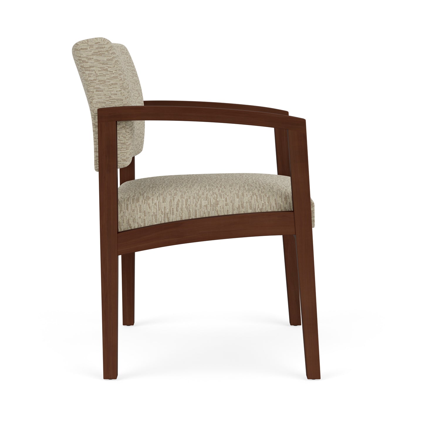 Lenox Wood Waiting Reception Guest Chair Wood Frame