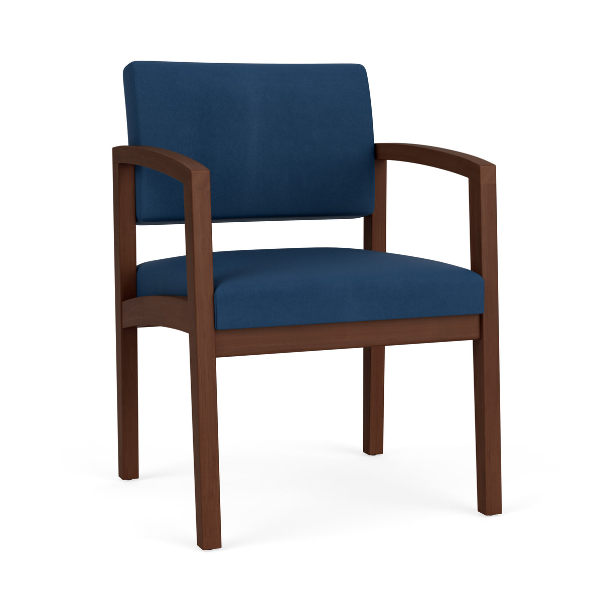 Lenox Wood Waiting Reception Guest Chair Wood Frame