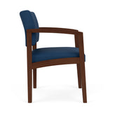 Lenox Wood Waiting Reception Guest Chair Wood Frame