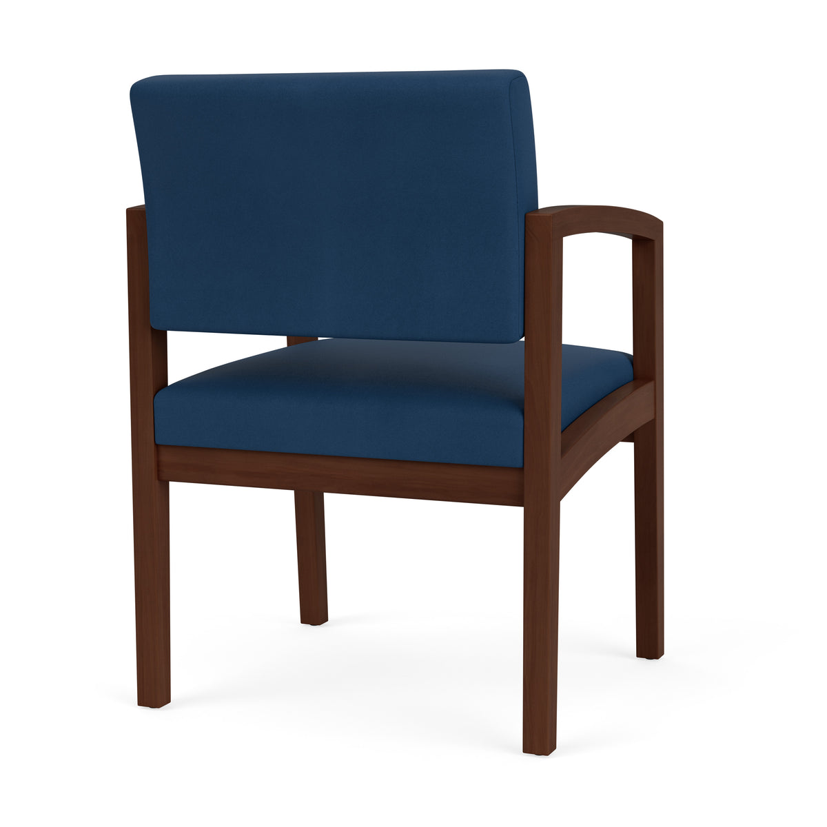 Lenox Wood Waiting Reception Guest Chair Wood Frame