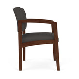 Lenox Wood Waiting Reception Guest Chair Wood Frame