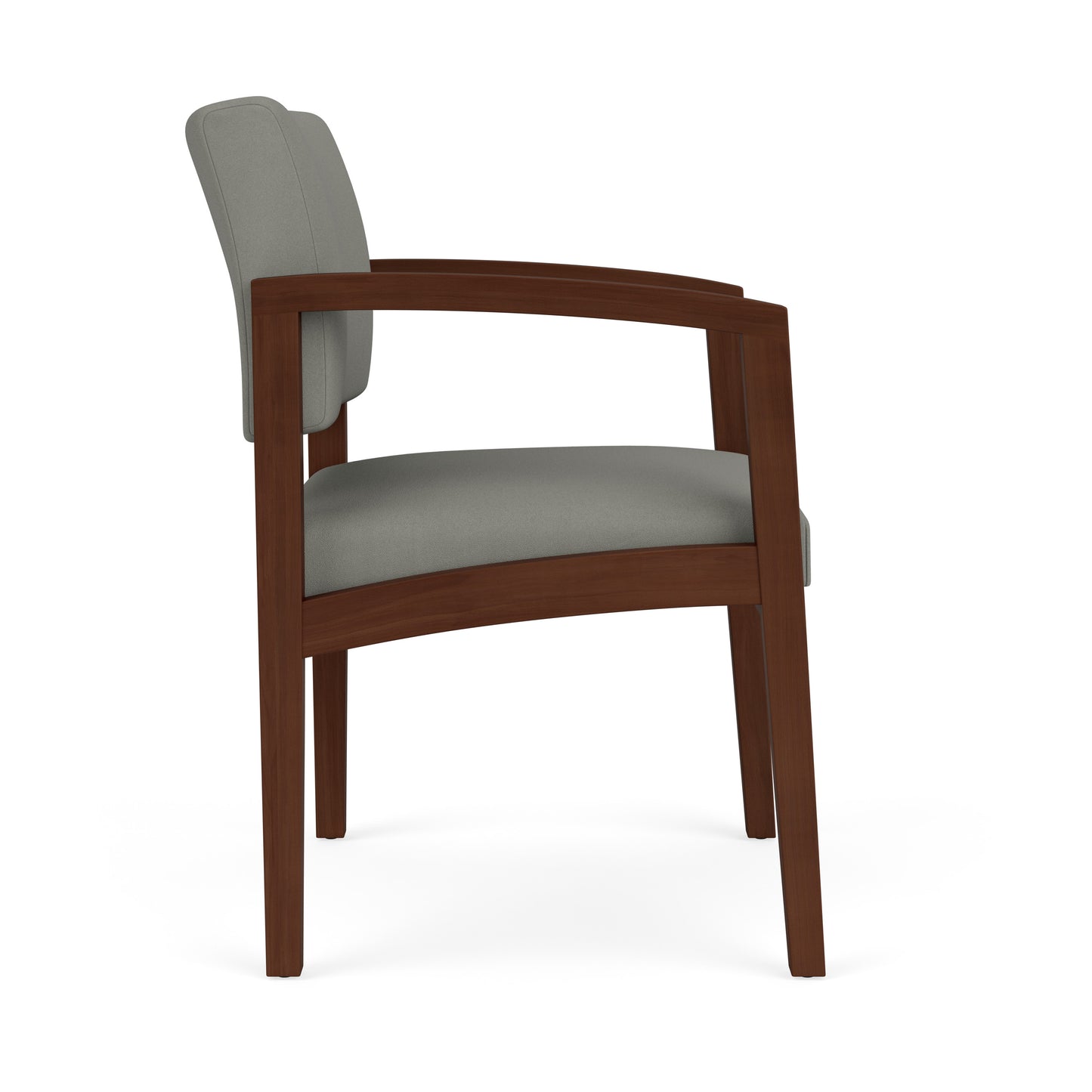 Lenox Wood Waiting Reception Guest Chair Wood Frame