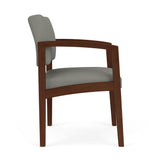 Lenox Wood Waiting Reception Guest Chair Wood Frame
