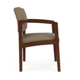 Lenox Wood Waiting Reception Guest Chair Wood Frame
