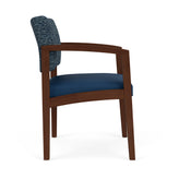 Lenox Wood Waiting Reception Guest Chair Wood Frame