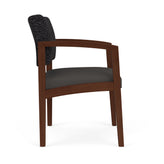Lenox Wood Waiting Reception Guest Chair Wood Frame