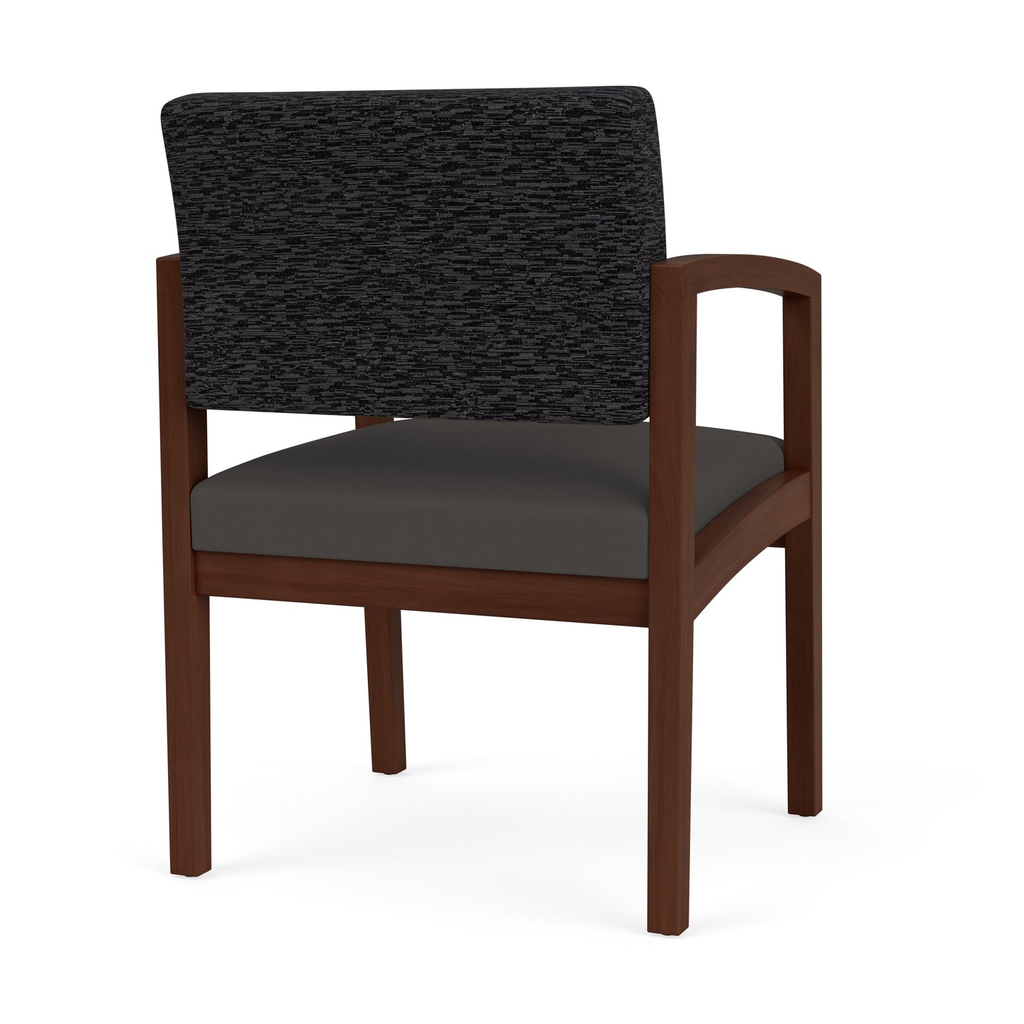 Lenox Wood Waiting Reception Guest Chair Wood Frame