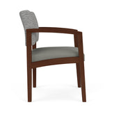 Lenox Wood Waiting Reception Guest Chair Wood Frame