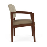 Lenox Wood Waiting Reception Guest Chair Wood Frame