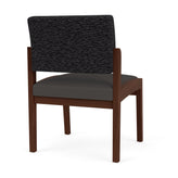Lenox Wood Waiting Reception Armless Guest Chair Wood Frame