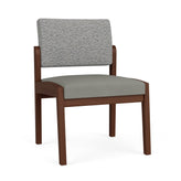 Lenox Wood Waiting Reception Armless Guest Chair Wood Frame