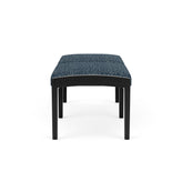 Lenox Wood Waiting Reception 2 Seat Bench Wood Frame