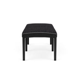 Lenox Wood Waiting Reception 2 Seat Bench Wood Frame