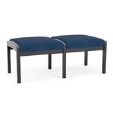 Lenox Wood Waiting Reception 2 Seat Bench Wood Frame