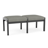 Lenox Wood Waiting Reception 2 Seat Bench Wood Frame