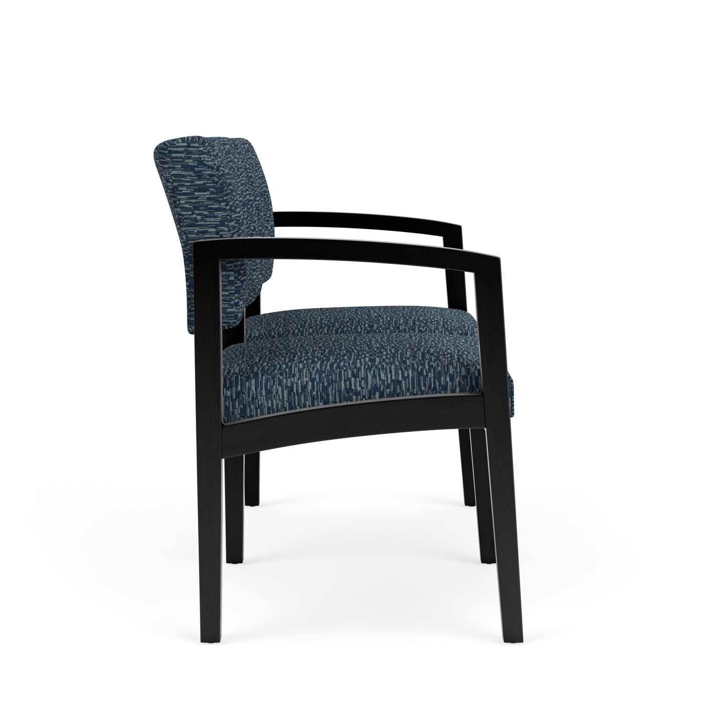 Lenox Wood Waiting Reception 2 Seat Tandem Seating Wood Frame No Center Arm