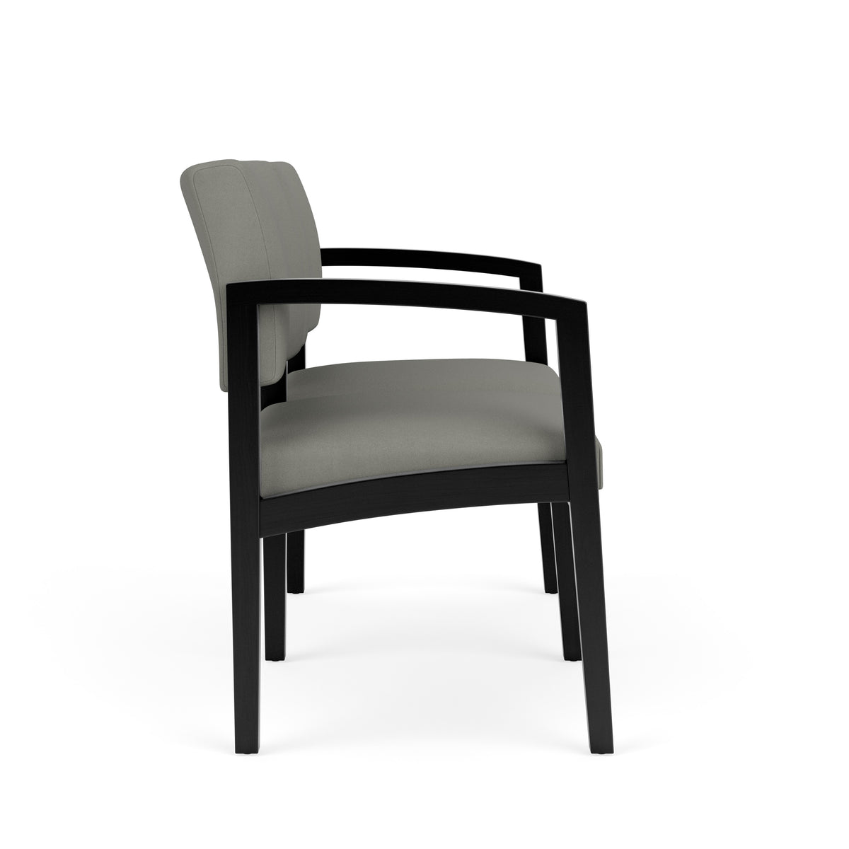 Lenox Wood Waiting Reception 2 Seat Tandem Seating Wood Frame No Center Arm