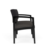 Lenox Wood Waiting Reception 2 Seat Tandem Seating Wood Frame No Center Arm
