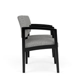 Lenox Wood Waiting Reception 2 Seat Tandem Seating Wood Frame