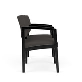 Lenox Wood Waiting Reception 2 Seat Tandem Seating Wood Frame