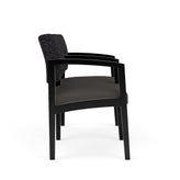 Lenox Wood Waiting Reception 2 Seat Tandem Seating Wood Frame