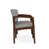 Lenox Wood Waiting Reception 2 Seat Tandem Seating Wood Frame