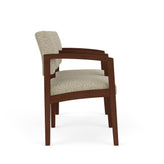 Lenox Wood Waiting Reception 2 Seat Tandem Seating Wood Frame