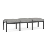 Lenox Wood Waiting Reception 3 Seat Bench Wood Frame