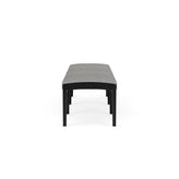 Lenox Wood Waiting Reception 3 Seat Bench Wood Frame