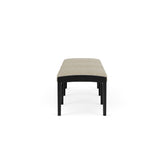 Lenox Wood Waiting Reception 3 Seat Bench Wood Frame