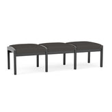 Lenox Wood Waiting Reception 3 Seat Bench Wood Frame