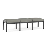 Lenox Wood Waiting Reception 3 Seat Bench Wood Frame